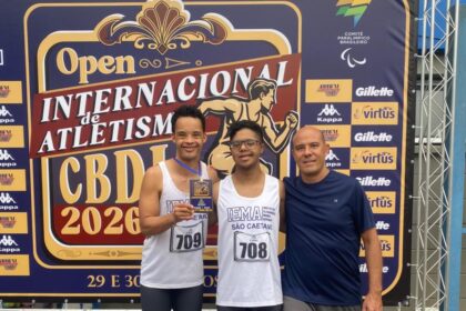São Caetano sedia Open Internacional de Atletismo da CBDI e atleta da ‘casa’ conquista 2º melhor tempo do mundo