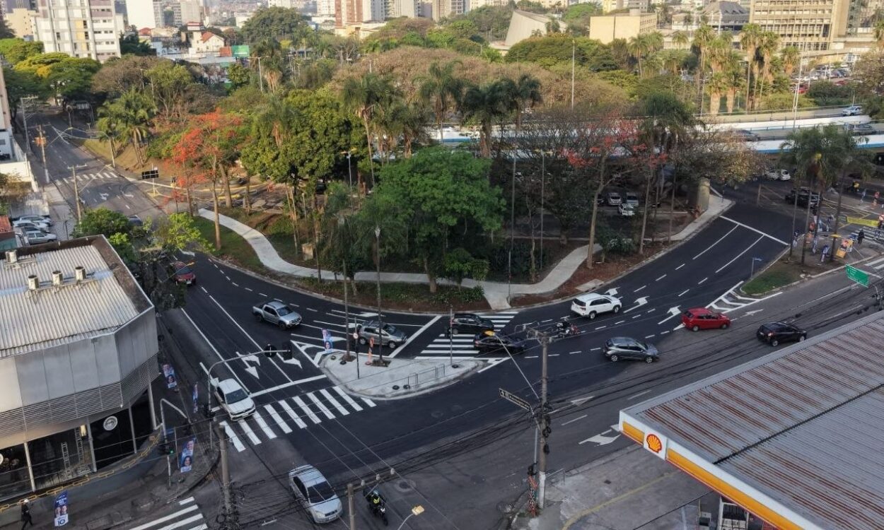 Santo André entrega obra viária no bairro Jardim para melhorar fluidez no trânsito