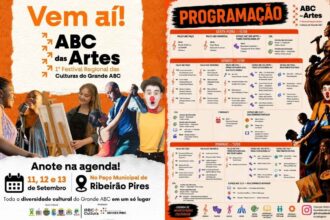 Festival ABC das Artes terá mais de 50 apresentações de artistas das sete cidades; confira a programação