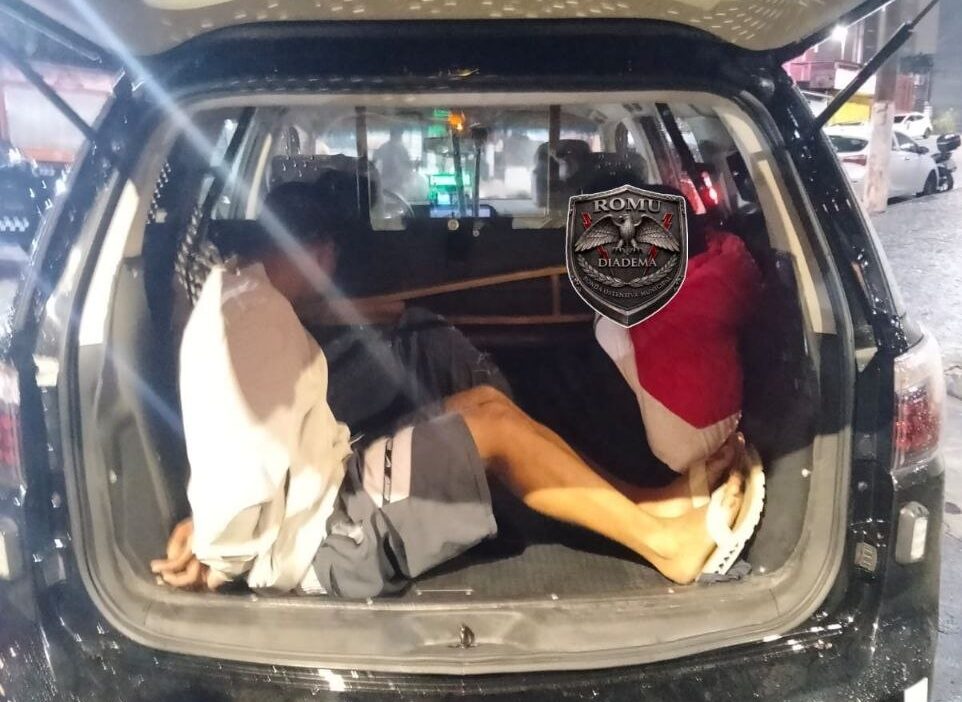 ROMU de Diadema age rápido na Vila Nogueira e evita assalto a motorista de aplicativo