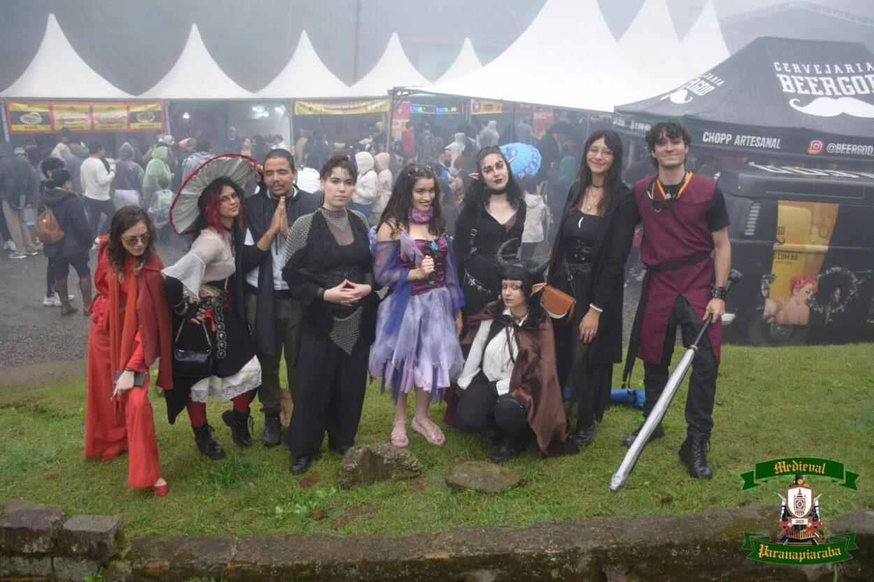 Medieval Paranapiacaba promove imersão histórica com música, cerveja artesanal e hidromel