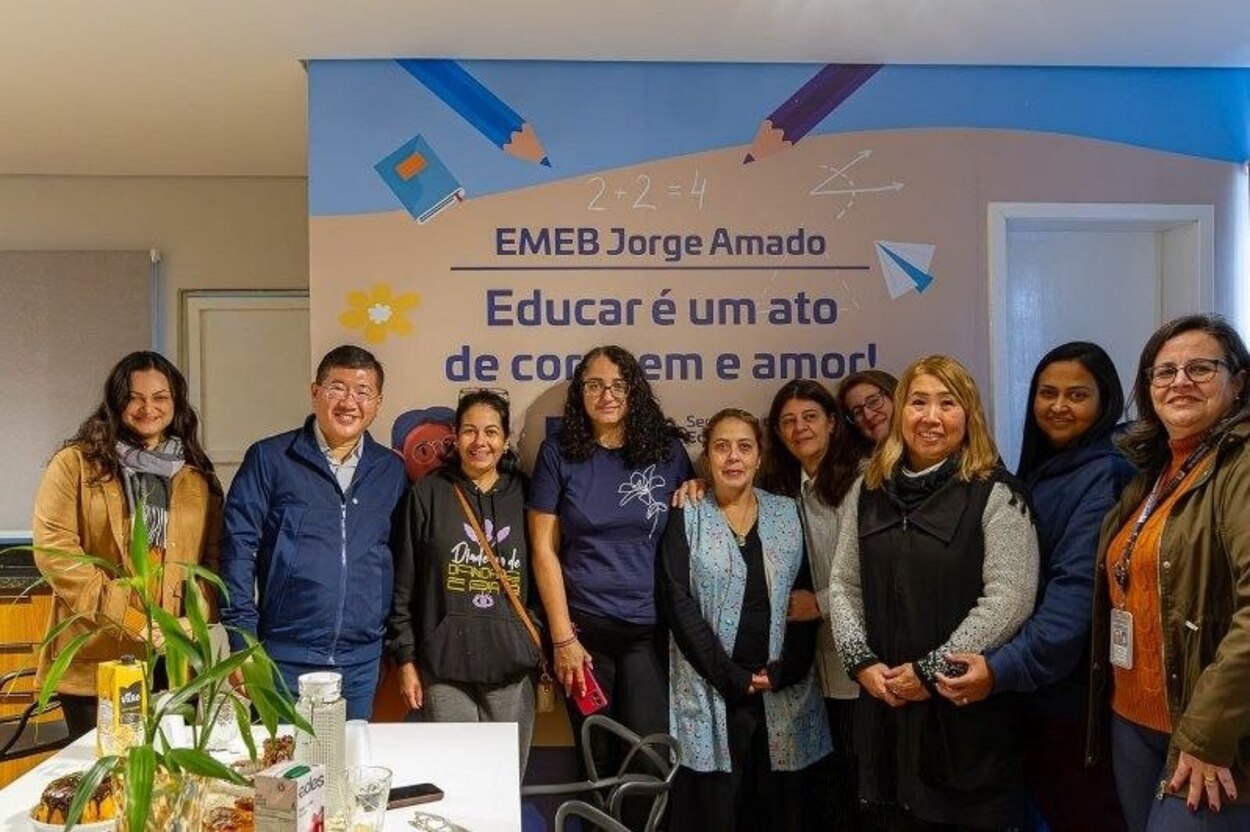  Escola conta com 26 professores e atende 285 estudantes de Ensino Fundamental no bairro Taboão