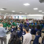 São Caetano revive tempos áureos e realiza abertura dos Jogos Escolares com 300 pessoas entre alunos e professores