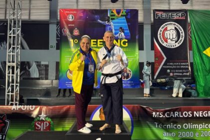Professor de Ribeirão Pires conquista ouro no ParaTaekwondo