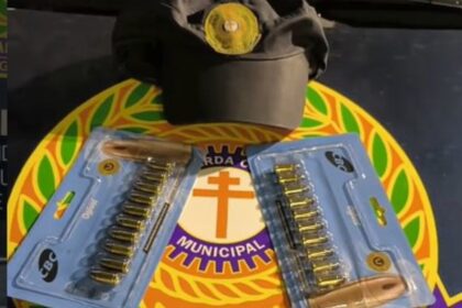 GCM apreende munições e prende dois durante abordagem no Parque São Bernardo