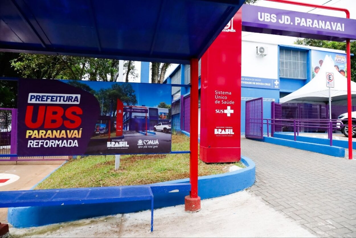 Prefeitura de Mauá entrega revitalização da UBS Paranavaí