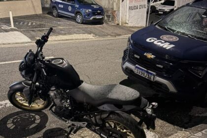 GCM de Mauá recupera motocicleta furtada no Jardim Oratório