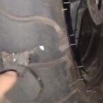 Motocicleta de trabalhador é alvo de vandalismo em frente ao Outlet Imigrantes em São Bernardo
