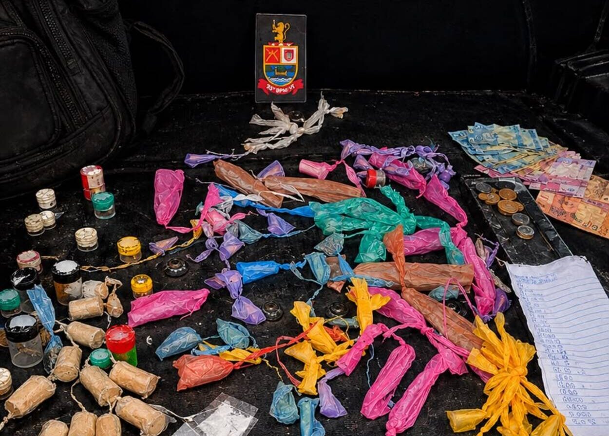 Polícia Militar prende homem por tráfico de drogas em Ribeirão Pires