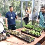 Semasa apresenta experiência do Quintal Verde na II Semana Lixo Zero Piracicaba