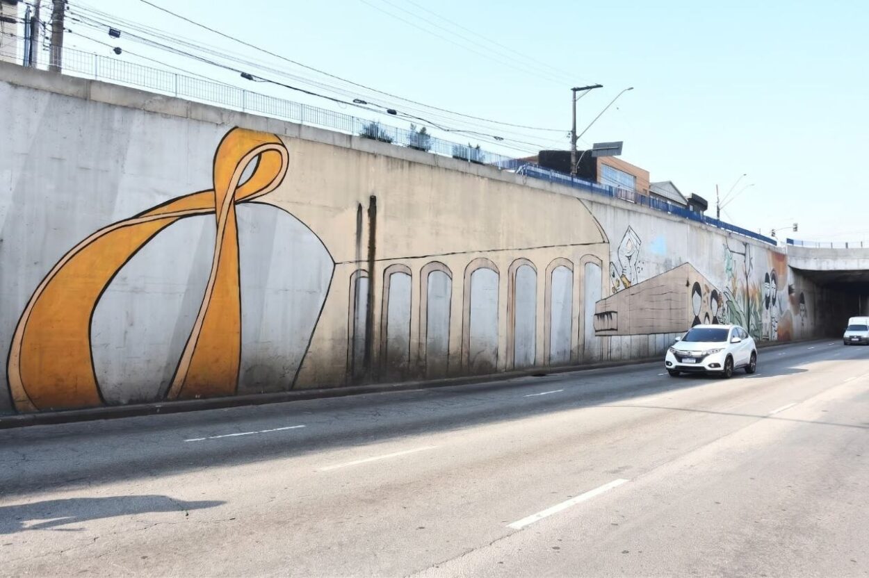 Santo André abre inscrições para projetos de graffiti na Avenida Santos Dumont