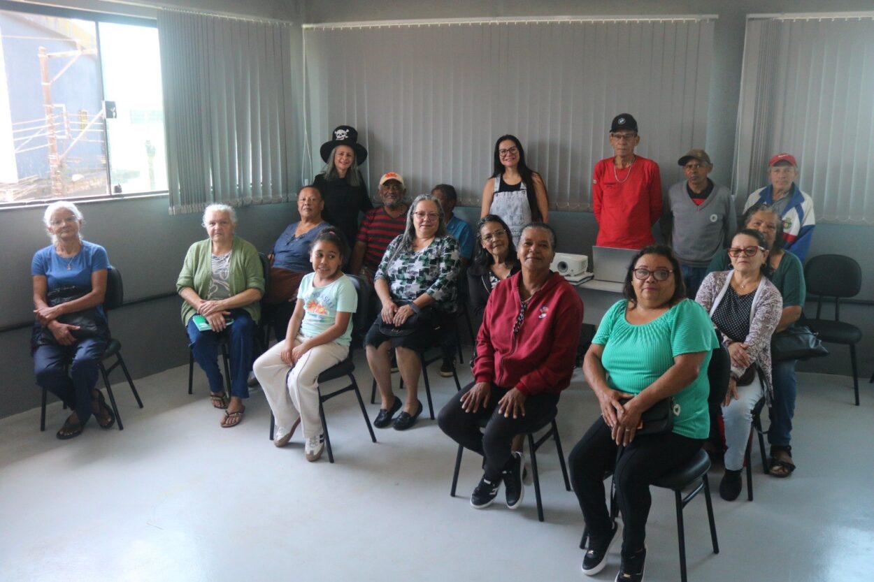 Rio Grande da Serra realiza palestra de proteção contra golpes e assédios bancários para aposentados e beneficiários
