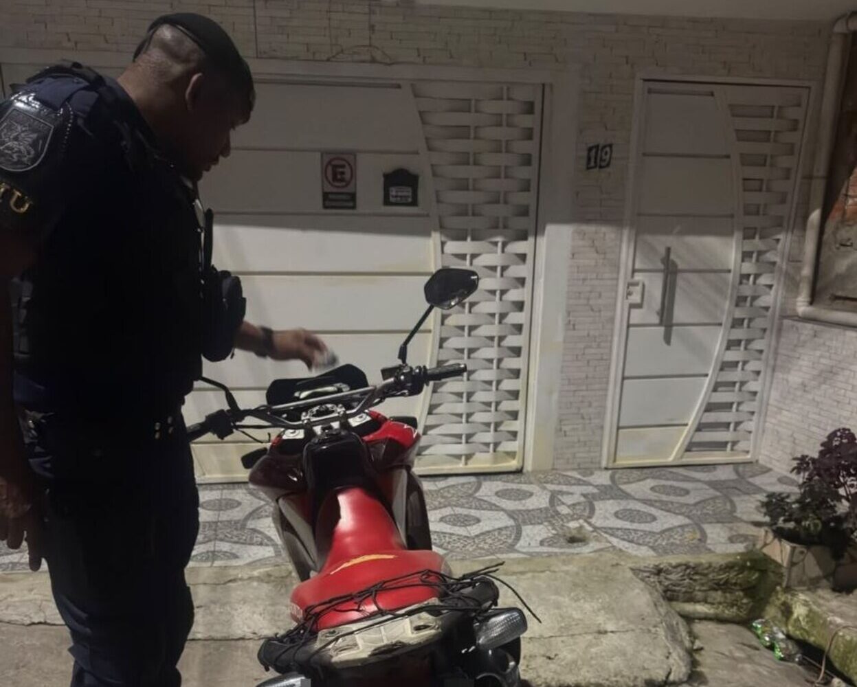 GCM de Mauá recupera motocicleta furtada durante patrulhamento