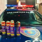 GCM de São Caetano prende dois homens por pichação no Bairro Mauá após flagrante do Smart Sanca