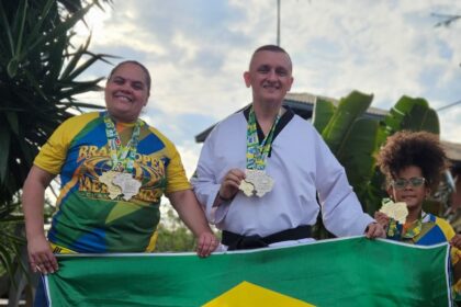Atletas de Ribeirão Pires conquistam três ouros e duas pratas no Campeonato de Taekwondo e ParaTaekwondo
