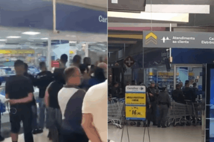 Funcionária é feita refém com faca dentro de farmácia no Carrefour da Vila Andrade