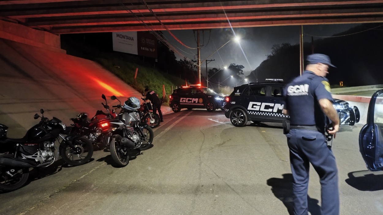 Operação Direto ao Ponto: GCM apreende sete motos após flagrar manobras perigosas em São Bernardo