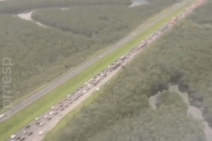 Polícia Militar reforça patrulhamento nas rodovias durante o retorno do feriado prolongado