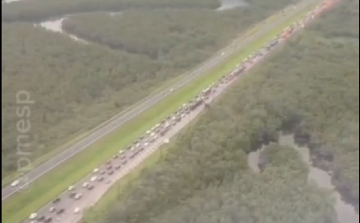 Polícia Militar reforça patrulhamento nas rodovias durante o retorno do feriado prolongado