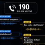 Áudio revela como mulher simulou pedido de pizza ao 190 para pedir socorro em São Bernardo