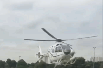 Helicópteros da Força Aérea e do Exército pousam na Volkswagen em São Bernardo às vésperas do segundo turno