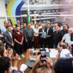 Marcelo Lima na Câmara com vereadores