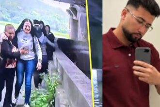 Motoboy desaparecido em São Bernardo é encontrado sem vida no Riacho Grande. Foto: Reprodução/SBT