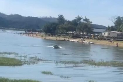 Homem morre afogado após tentar resgatar bola da filha na Prainha do Riacho Grande, em São Bernardo
