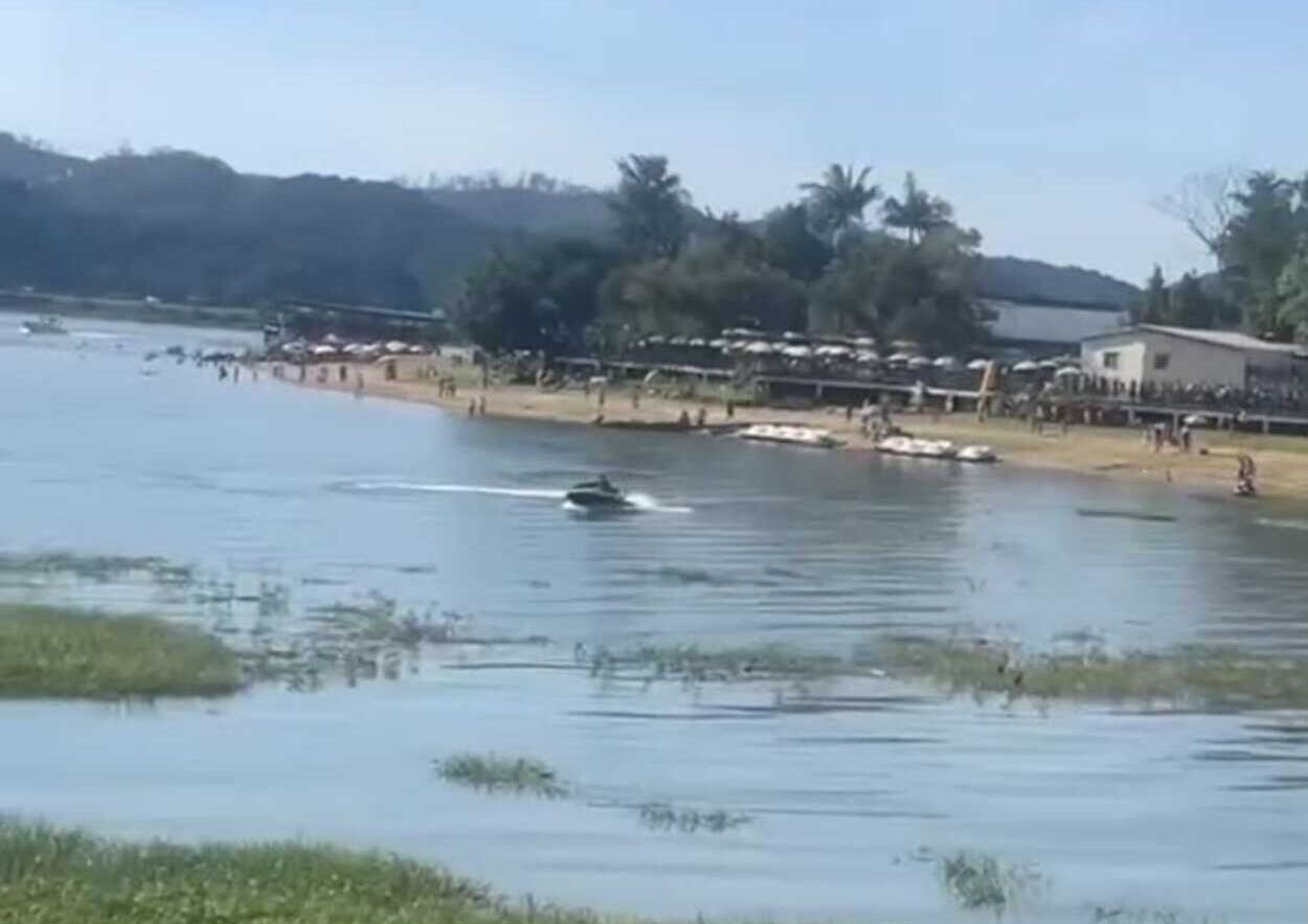 Homem morre afogado após tentar resgatar bola da filha na Prainha do Riacho Grande, em São Bernardo
