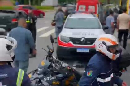 Homem sofre descarga elétrica grave em São Caetano e é transferido para centro de referência em SP