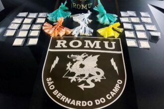 Romu de São Bernardo prende homem por tráfico de drogas durante Operação Dorme Bem no Jardim Represa