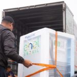 o e surpresa marcaram a entrega de 150 novas geladeiras em São Bernardo
