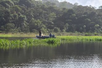 GCM Ambiental de São Bernardo reforça proteção da Billings e apreende 1.780 metros de redes irregulares