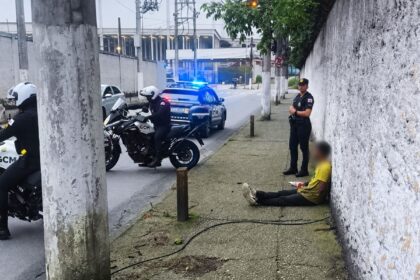 GCM de São Bernardo prende homem por furto de fios de iluminação pública no Demarchi