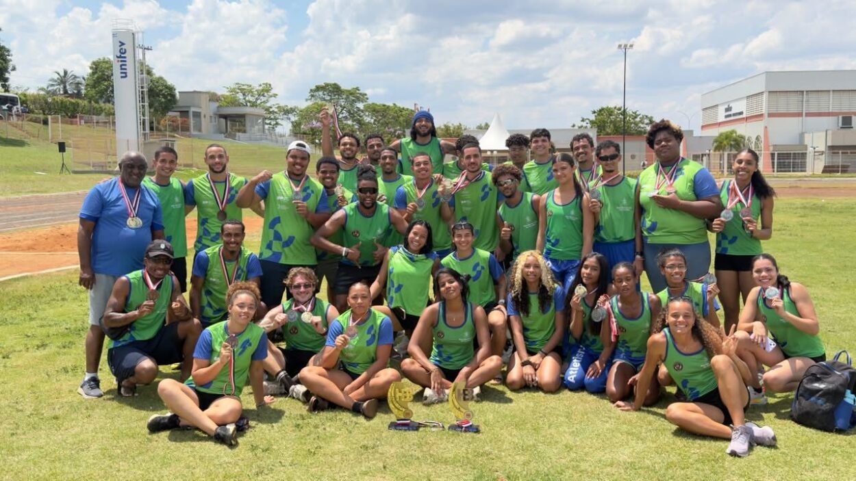 Atletismo de São Bernardo desponta nos Jogos Abertos do Interior com destaque de jovem promessa, filho de ex-atletas