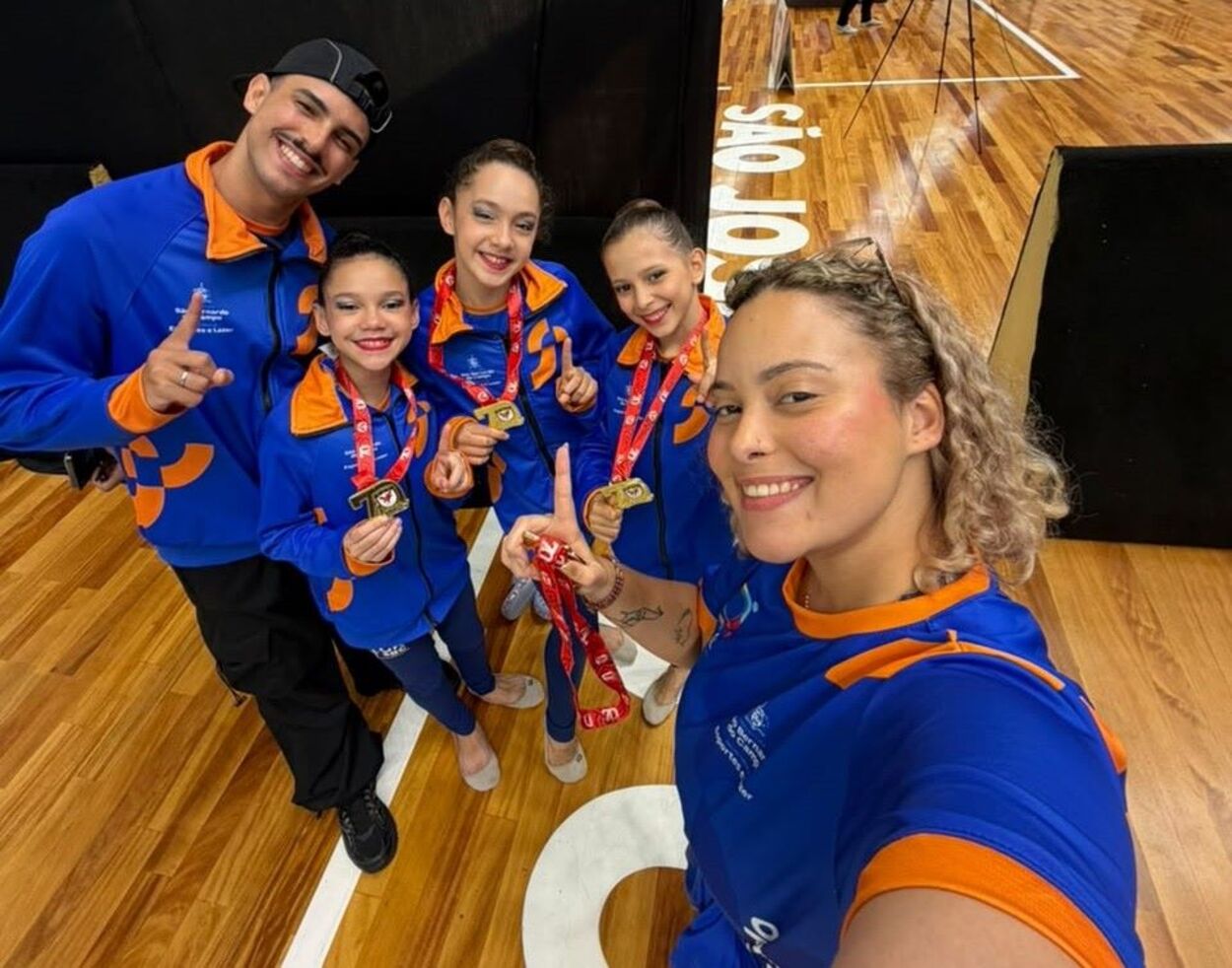 Ginástica Rítmica pré-infantil de São Bernardo conquista título no Campeonato Estadual de Conjuntos e Trios