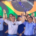 Caiado e Daniel Vilela anunciam apoio a Flávio Bolsonaro no segundo turno das Eleições 2026