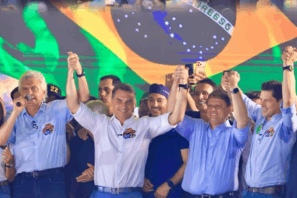 Caiado e Daniel Vilela anunciam apoio a Flávio Bolsonaro no segundo turno das Eleições 2026