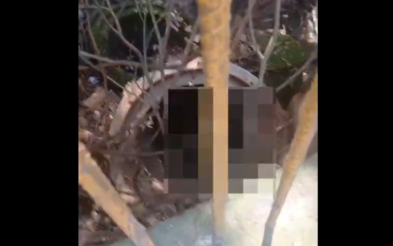 Possível corpo é localizado em área de difícil acesso no bairro Eldorado, em Diadema