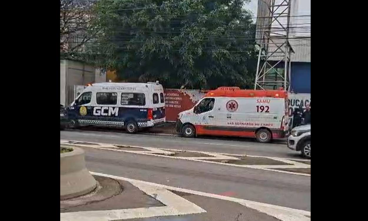 Homem em crise emocional é socorrido após ação conjunta de agentes de trânsito, GCM e SAMU em São Bernardo