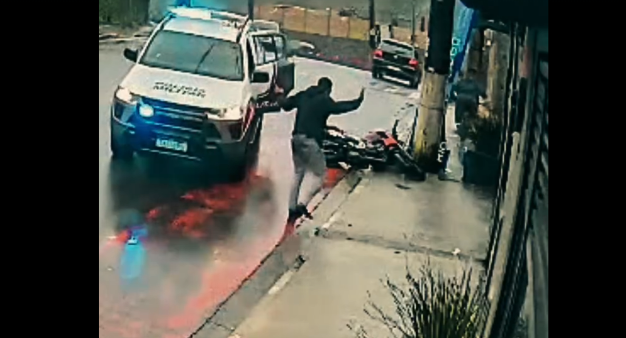 Perseguição policial termina com infratores detidos e moto recuperada em Rio Grande da Serra