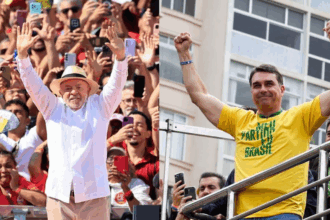 Seis institutos de pesquisa apontam Flávio Bolsonaro à frente de Lula nos votos válidos no 2º turno