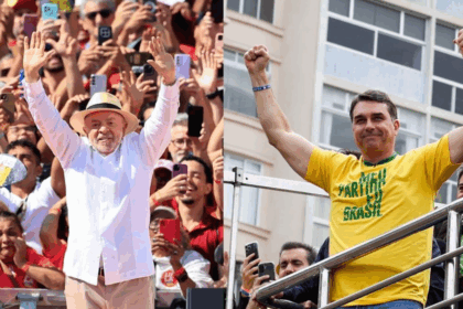 Seis institutos de pesquisa apontam Flávio Bolsonaro à frente de Lula nos votos válidos no 2º turno