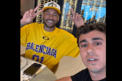 Neymar faz vídeo com Nikolas e reforça apoio a Flávio Bolsonaro