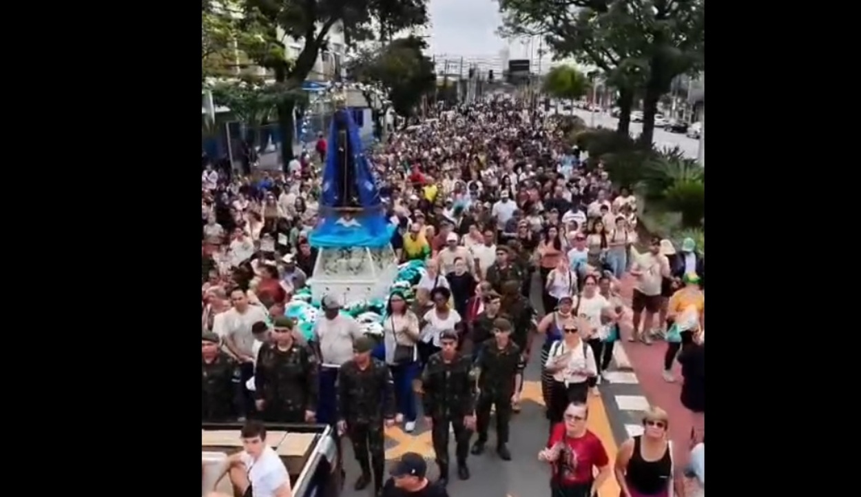 Fé e orações: São Caetano se mobiliza na 22ª Cavalgada de Nossa Senhora Aparecida