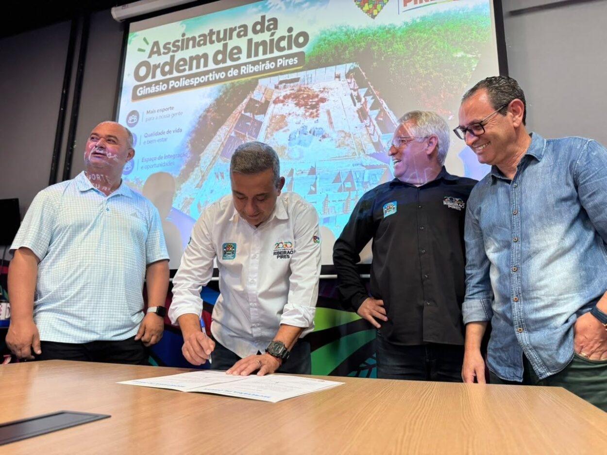 Ordem de início dos serviços foi assinada nesta quarta-feira (30); investimento  no complexo é de aproximadamente R$ 16,3 milhões 