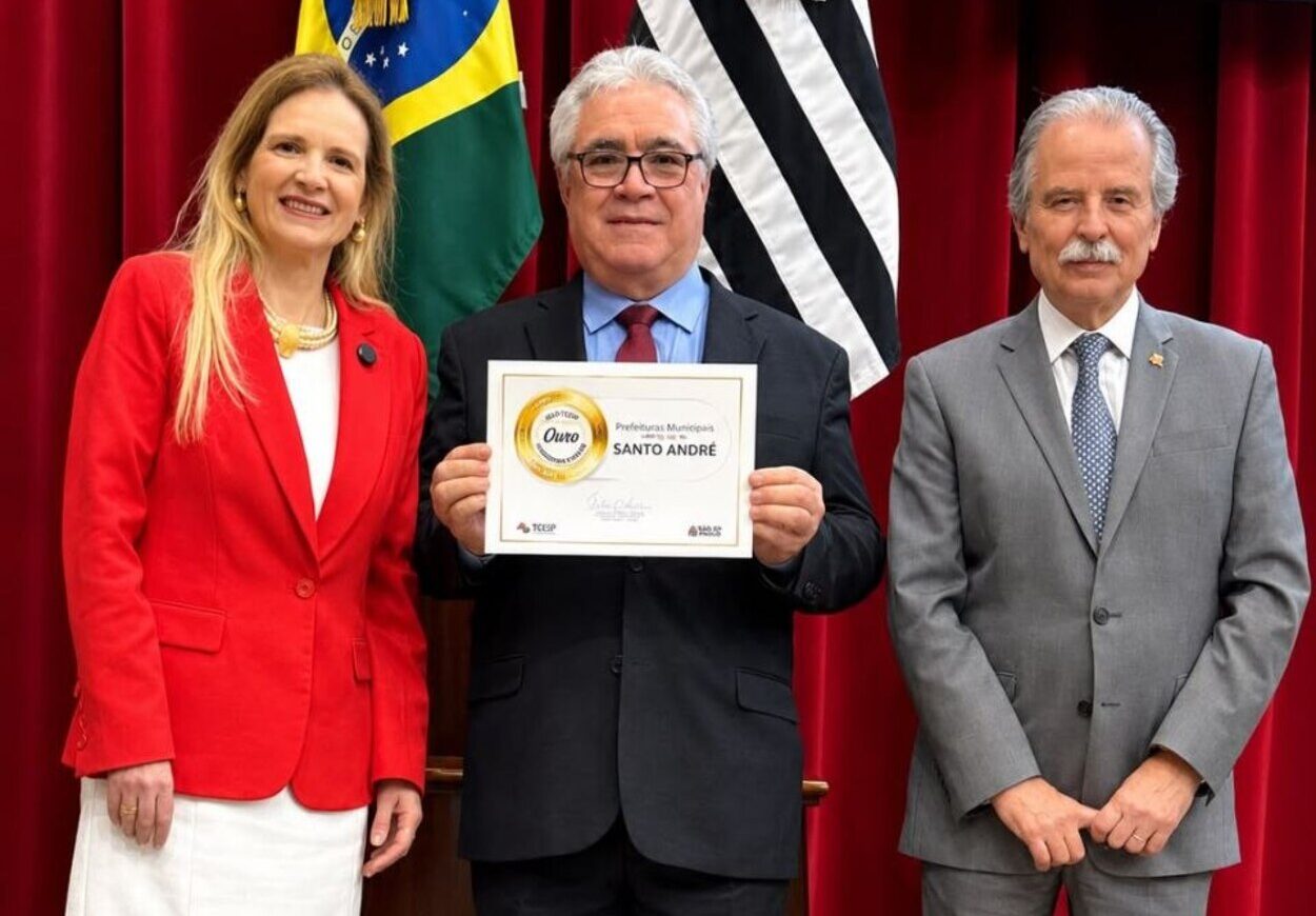 Ouvidoria de Santo André recebe Selo Ouro do Tribunal de Contas do Estado