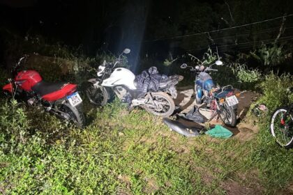 Polícia Militar localiza desmanche e apreende motocicletas e peças em Ribeirão Pires