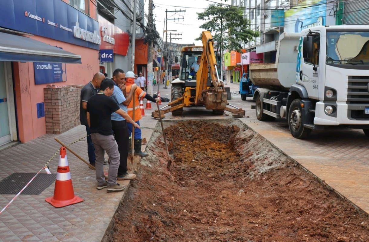 Santo André amplia práticas de Soluções Baseadas na Natureza na região central