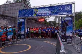 Inscrições abertas para a Corrida Noturna do 67º aniversário de Diadema